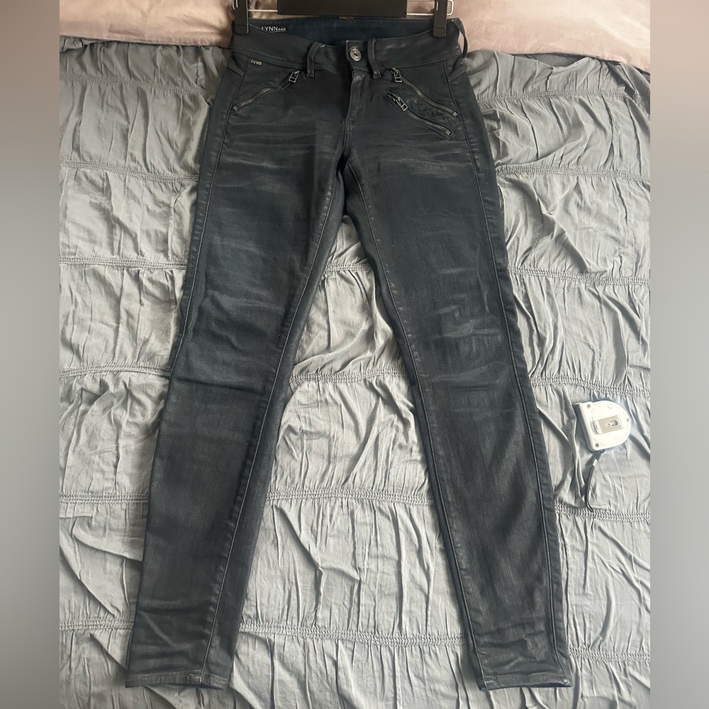 G-Star Lynn biker mid Skinny